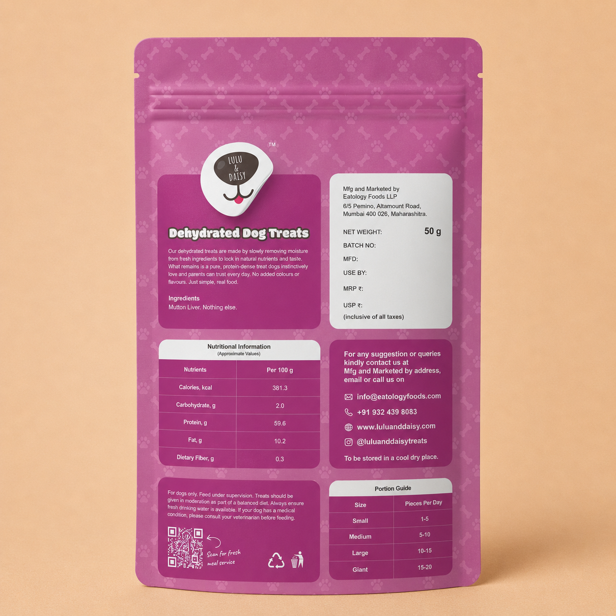Mutton Liver (Dehydrated)